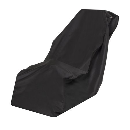 Modern Leisure Chalet Lawn Mower Cover, 75 in. L x 25.5 in. W x 23 in. H, Black 3041